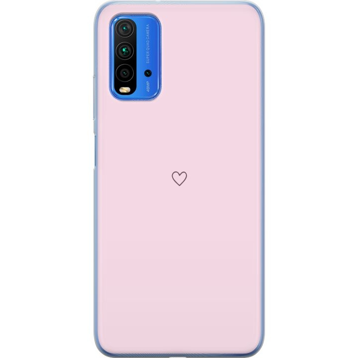 Mobildeksel til Xiaomi Redmi Note 9 4G med Hjerte motiv i gruppen SMARTTELEFON & NETTBRETT / Mobilbeskyttelse / Xiaomi hos TP E-commerce Nordic AB (A66645)