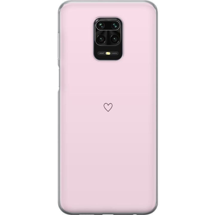 Mobildeksel til Xiaomi Redmi Note 9S med Hjerte motiv i gruppen SMARTTELEFON & NETTBRETT / Mobilbeskyttelse / Xiaomi hos TP E-commerce Nordic AB (A66699)