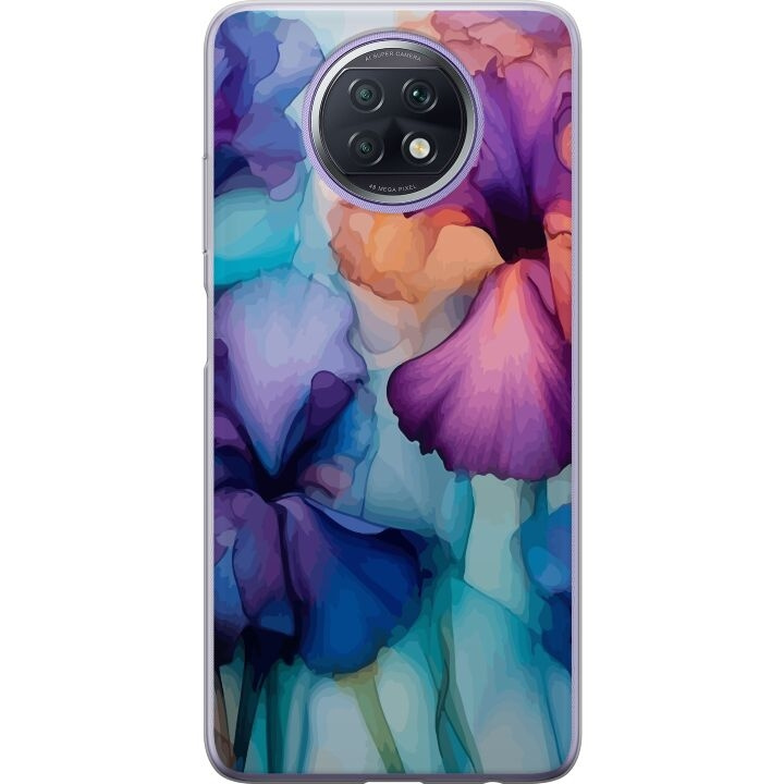 Mobildeksel til Xiaomi Redmi Note 9T med Magiske blomster motiv i gruppen SMARTTELEFON & NETTBRETT / Mobilbeskyttelse / Xiaomi hos TP E-commerce Nordic AB (A66710)