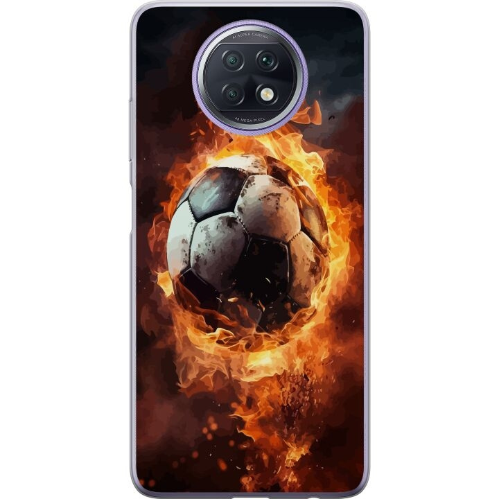 Mobildeksel til Xiaomi Redmi Note 9T med Fotball motiv i gruppen SMARTTELEFON & NETTBRETT / Mobilbeskyttelse / Xiaomi hos TP E-commerce Nordic AB (A66728)