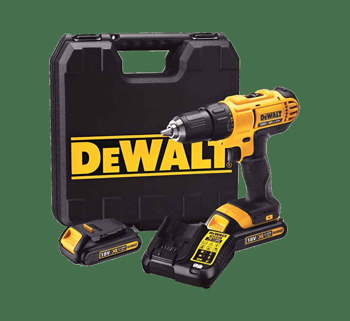 Dewalt DCD771C2 18V XR Borrskruvdragare (2x1,3Ah) i gruppen HJEM, HUS OG HAGE / Verktøy / Drill hos TP E-commerce Nordic AB (A66846)