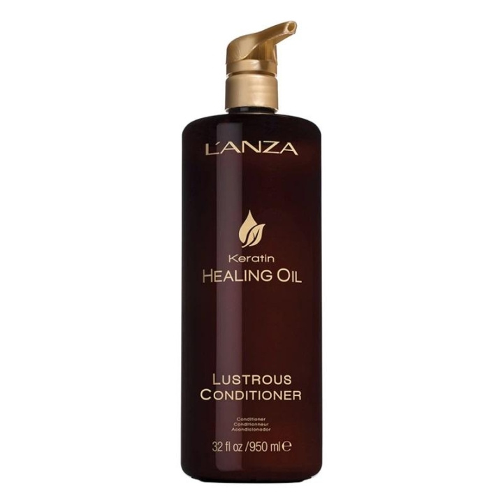 Lanza Keratin Healing Oil Lustrous Conditioner 950ml i gruppen HELSE OG SKJØNNHET / Hår & styling / Hårpleie / Balsam hos TP E-commerce Nordic AB (C00481)