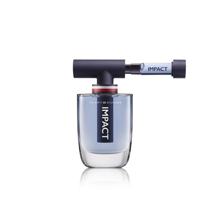 Giftset Tommy Hilfiger Impact Edt 100ml + Edt 4ml i gruppen HELSE OG SKJØNNHET / Duft og parfyme / Parfyme / Parfyme for han hos TP E-commerce Nordic AB (C03513)