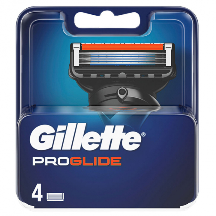 Gillette Fusion Proglide 4-pack i gruppen HELSE OG SKJØNNHET / Hår & styling / Barbering og trimming / Barberhøvler og tilbehør hos TP E-commerce Nordic AB (C04081)