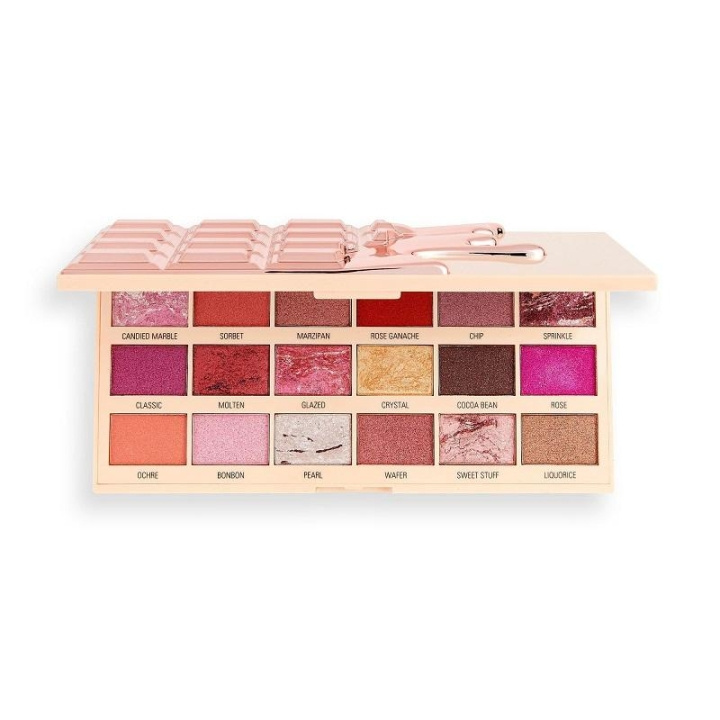 Makeup Revolution Chocolate Palette - Marble Rose Gold i gruppen HELSE OG SKJØNNHET / Makeup / Øyne og øyebryn / Øyeskygger hos TP E-commerce Nordic AB (C04274)