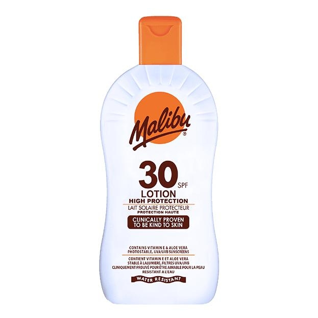 Malibu Sun Lotion SPF30 400ml i gruppen HELSE OG SKJØNNHET / Hudpleie / Soling / Solkrem hos TP E-commerce Nordic AB (C05156)