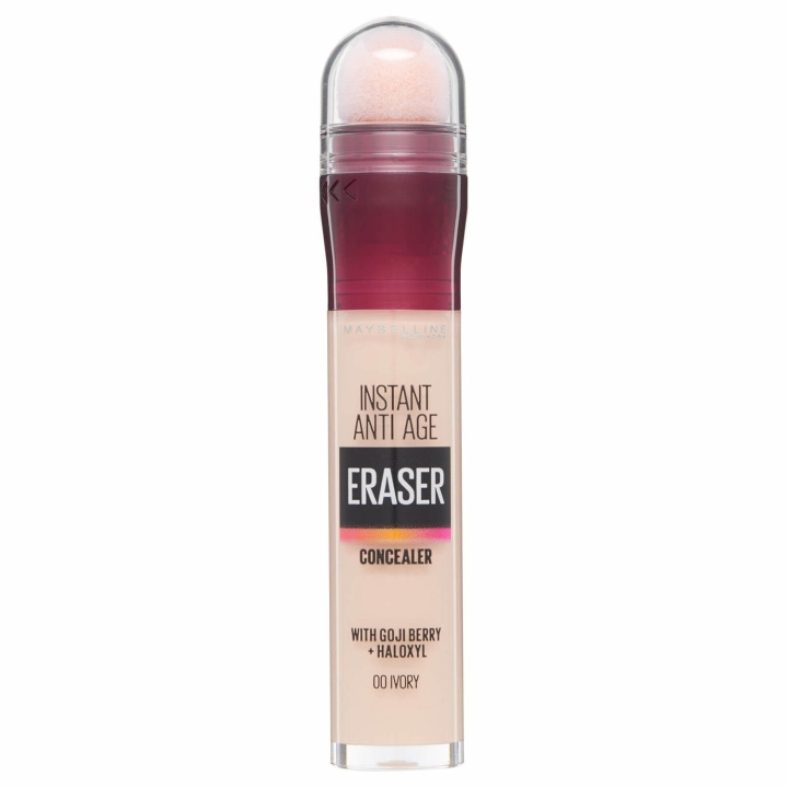 Maybelline Instant Anti Age Eraser Concealer - 00 Ivory i gruppen HELSE OG SKJØNNHET / Makeup / Makeup ansikt / Concealer hos TP E-commerce Nordic AB (C05331)