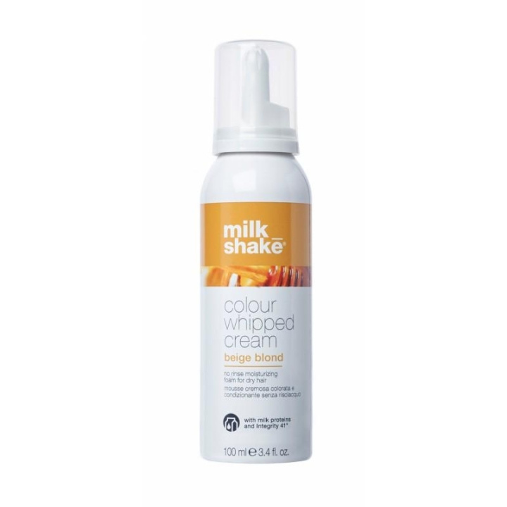 Milk_Shake Colour Whipped Cream Beige Blonde 100 ml i gruppen HELSE OG SKJØNNHET / Hår & styling / Hårpleie / Hårfarge / Hårfarge & Fargebombe hos TP E-commerce Nordic AB (C05339)