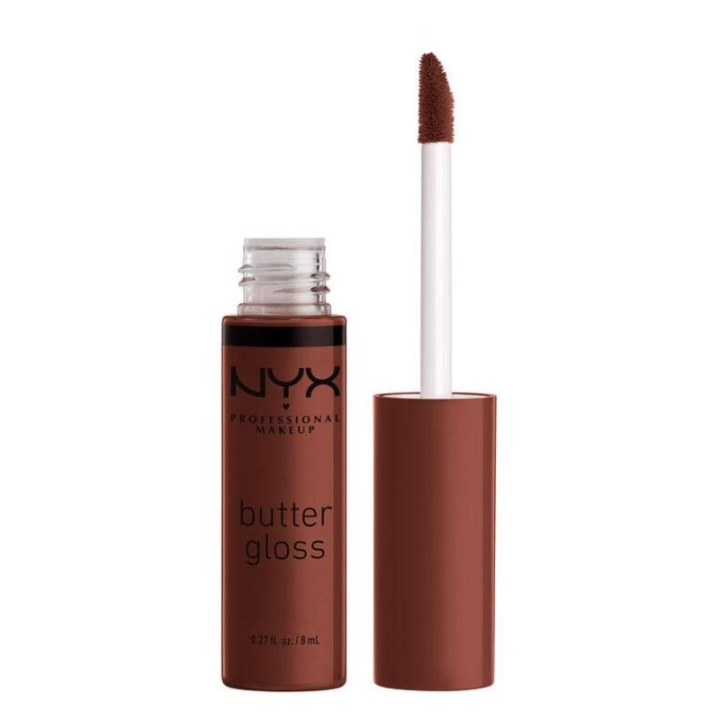 NYX PROF. MAKEUP Butter Lip Gloss - Brownie Drip i gruppen HELSE OG SKJØNNHET / Makeup / Lepper / Lipgloss / Plumper hos TP E-commerce Nordic AB (C05416)