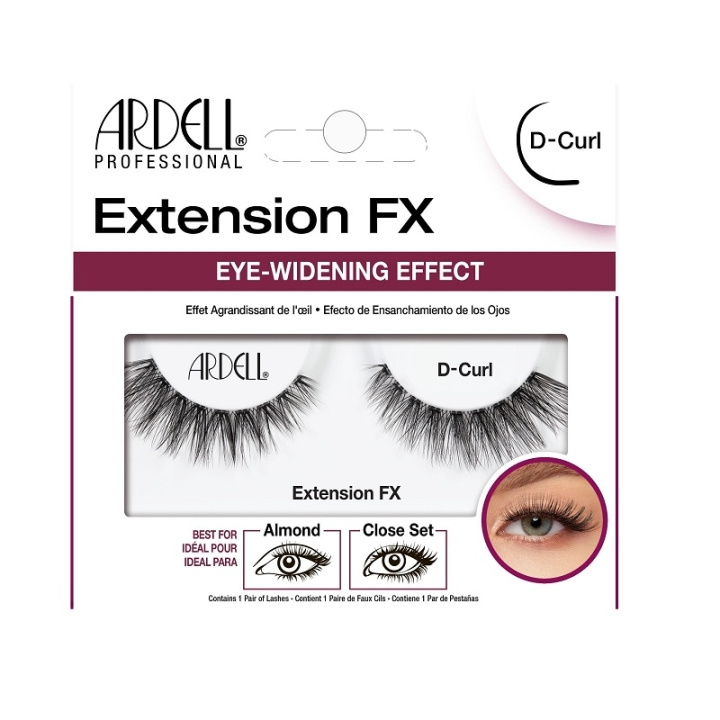 Ardell Extension FX D Curl i gruppen HELSE OG SKJØNNHET / Makeup / Øyne og øyebryn / Løsvipper hos TP E-commerce Nordic AB (C05663)