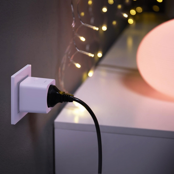 Philips Hue Smart plug i gruppen HJEM, HUS OG HAGE / El og belysning / Elinstallasjon / Stikkontakter hos TP E-commerce Nordic AB (C08595)