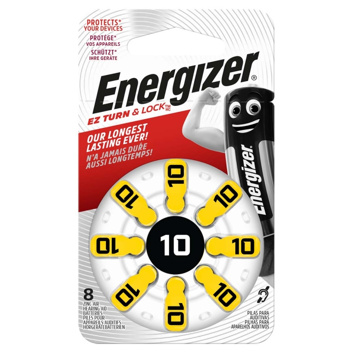 Energizer® høreapparatsbatterier 10