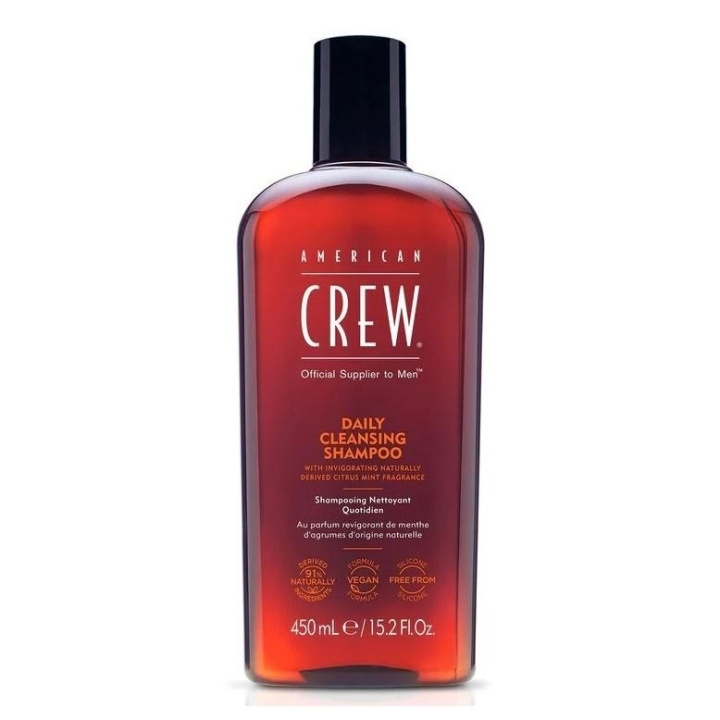 American Crew Daily Cleansing Shampoo 450ml i gruppen HELSE OG SKJØNNHET / Hår & styling / Hårpleie / Sjampo hos TP E-commerce Nordic AB (C09494)