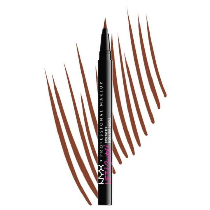 NYX PROF. MAKEUP Lift N Snatch Brow Tint Pen - Auburn i gruppen HELSE OG SKJØNNHET / Makeup / Øyne og øyebryn / Øyenbrynspenn hos TP E-commerce Nordic AB (C10337)