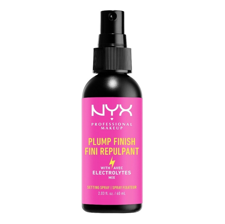 NYX PROF. MAKEUP Plump Finish Setting Spray 60ml i gruppen HELSE OG SKJØNNHET / Makeup / Makeup ansikt / Setting Spray hos TP E-commerce Nordic AB (C10408)