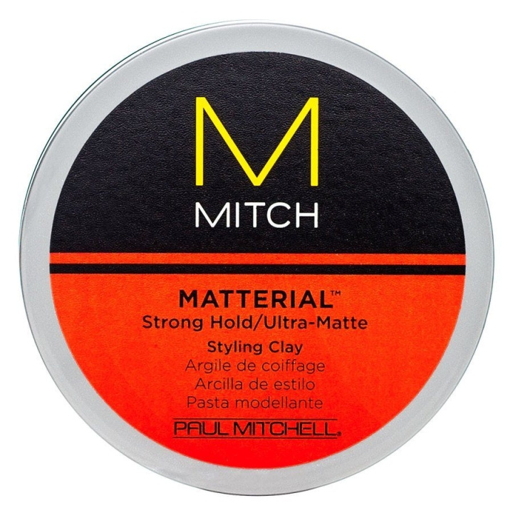 Paul Mitchell Mitch Matterial Strong Hold Styling Clay 85g i gruppen HELSE OG SKJØNNHET / Hår & styling / Hårstyling / Hårvoks hos TP E-commerce Nordic AB (C10447)