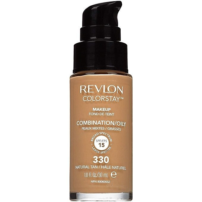 Revlon Colorstay Makeup Combination/Oily Skin - 330 Natural Tan 30ml i gruppen HELSE OG SKJØNNHET / Makeup / Makeup ansikt / Foundation hos TP E-commerce Nordic AB (C10496)