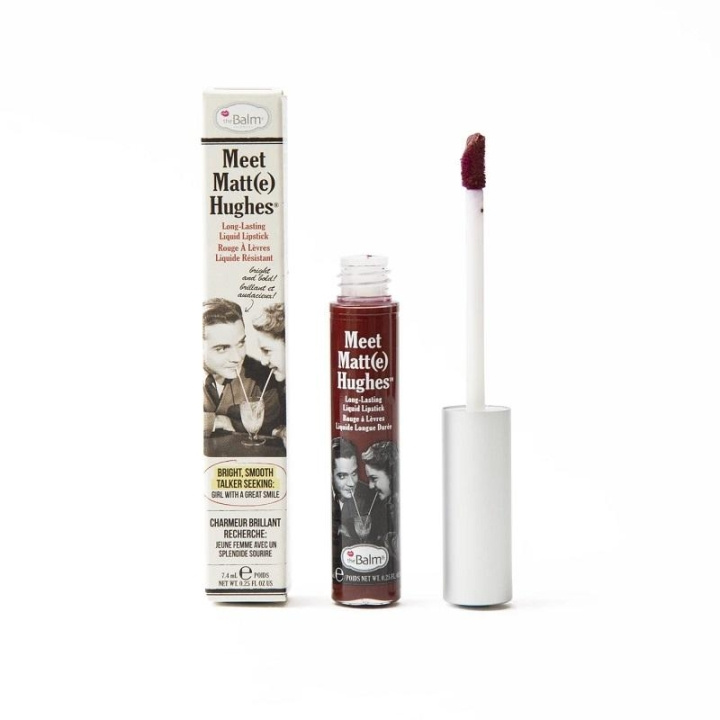 TheBalm Meet Matt(e) Hughes leppestift Adoring 7,4 ml i gruppen HELSE OG SKJØNNHET / Makeup / Lepper / Leppestift hos TP E-commerce Nordic AB (C10558)