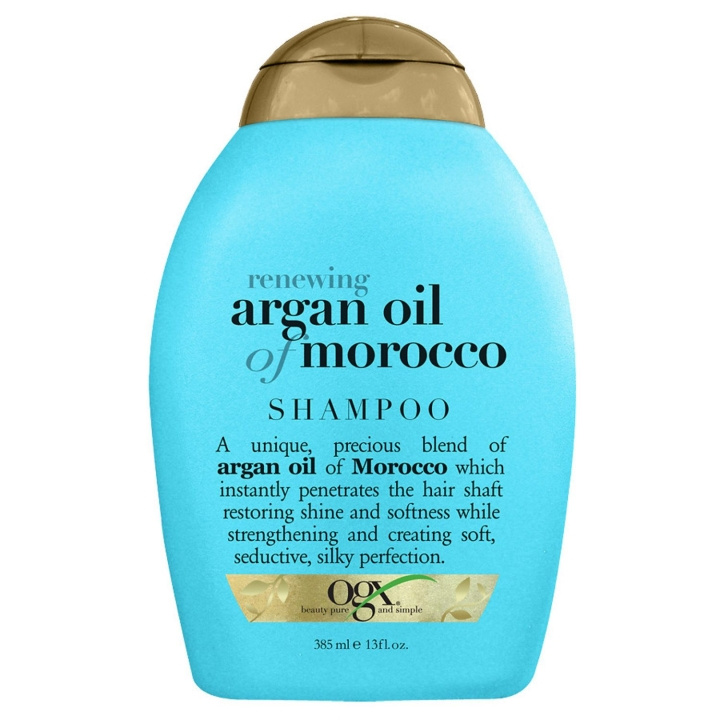 OGX Renewing Argan Oil of Morocco Shampoo 385ml i gruppen HELSE OG SKJØNNHET / Hår & styling / Hårpleie / Sjampo hos TP E-commerce Nordic AB (C10582)