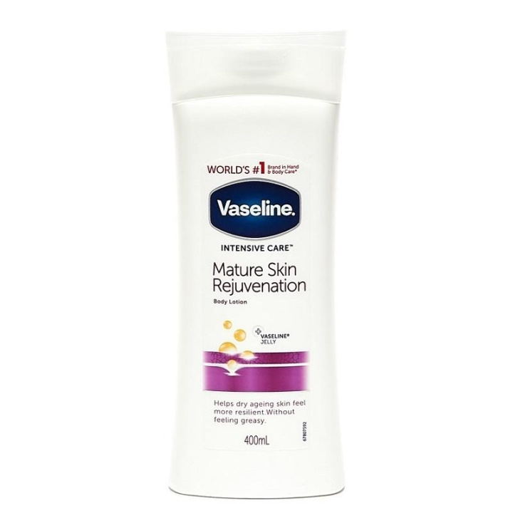 Vaseline Intensive Care Mature Skin Rejuvenation Body Lotion 400ml i gruppen HELSE OG SKJØNNHET / Hudpleie / Kroppspleie / Body lotion hos TP E-commerce Nordic AB (C11072)