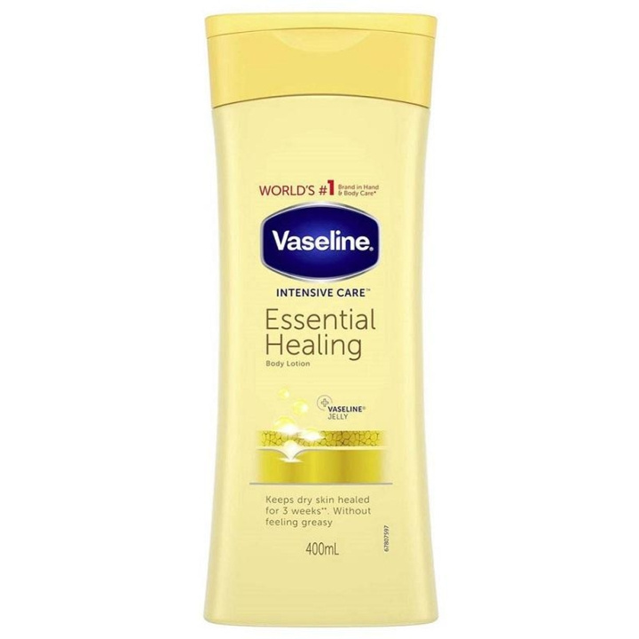 Vaseline Intensive Care Essential Healing Body Lotion 400ml i gruppen HELSE OG SKJØNNHET / Hudpleie / Kroppspleie / Body lotion hos TP E-commerce Nordic AB (C11073)