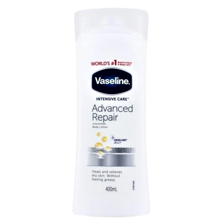 Vaseline Intensive Care Advanced Repair Body Lotion 400ml i gruppen HELSE OG SKJØNNHET / Hudpleie / Kroppspleie / Body lotion hos TP E-commerce Nordic AB (C11074)