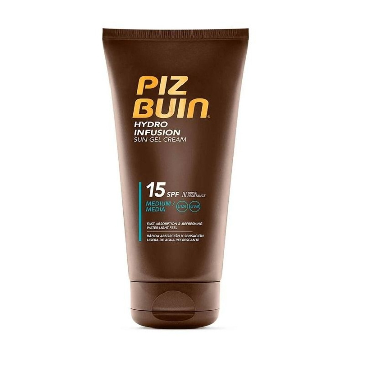 Piz Buin Hydro Infusion Sun Gel Cream SPF15 150 ml i gruppen HELSE OG SKJØNNHET / Hudpleie / Soling / Solkrem hos TP E-commerce Nordic AB (C11398)