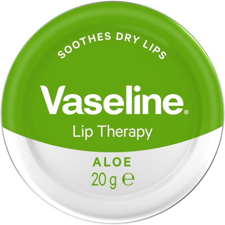 Vaseline Lip Therapy Petroleum Jelly Pot Aloe 20g i gruppen HELSE OG SKJØNNHET / Makeup / Lepper / Leppepomade hos TP E-commerce Nordic AB (C11523)