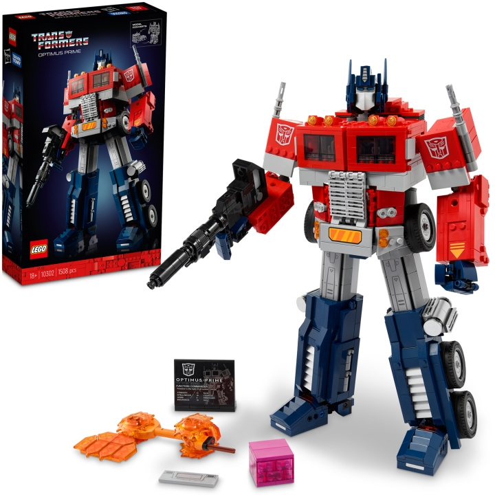 LEGO Icons - Optimus Prime 10302 i gruppen LEKER, BARN OG BABY / Leker / Byggeleker / Lego hos TP E-commerce Nordic AB (C11884)