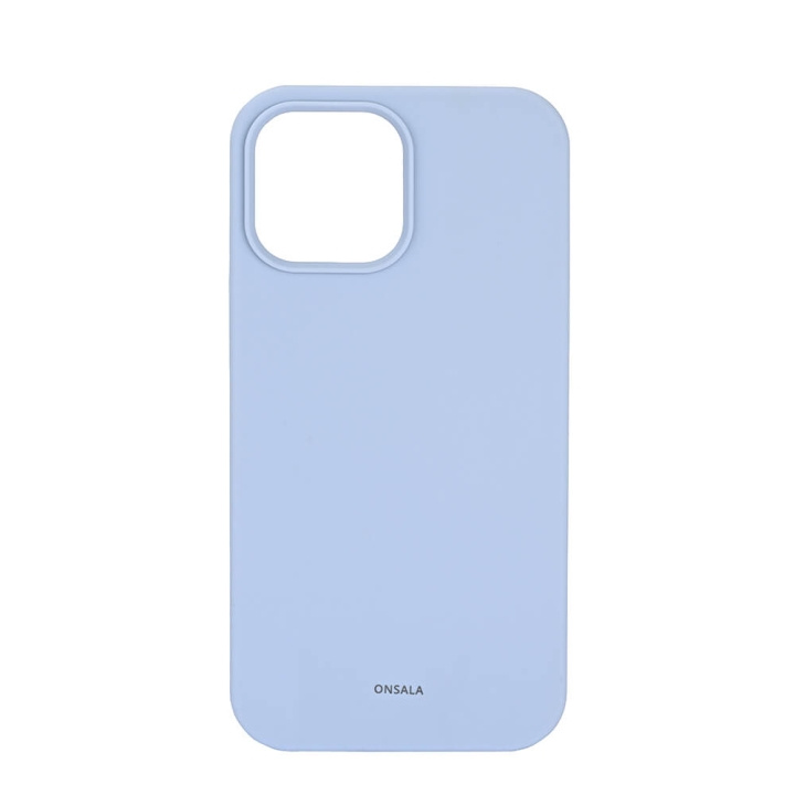 Onsala Mobildeksel Silikon Light Blue - iPhone 13 Pro Max i gruppen SMARTTELEFON & NETTBRETT / Mobilbeskyttelse / Apple / iPhone 13 Pro Max / Deksel hos TP E-commerce Nordic AB (C12608)