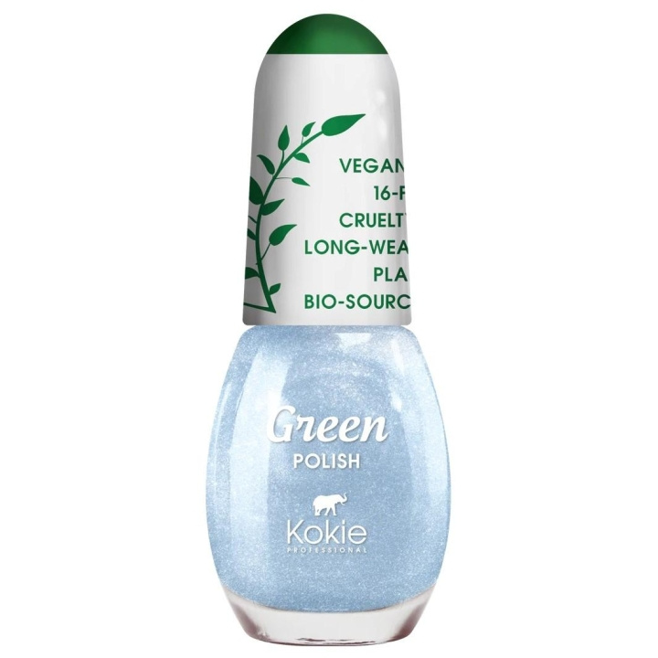 Kokie Green Nail Polish - Glass Slipper i gruppen HELSE OG SKJØNNHET / Manikyr/pedikyr / Neglelakk hos TP E-commerce Nordic AB (C12853)