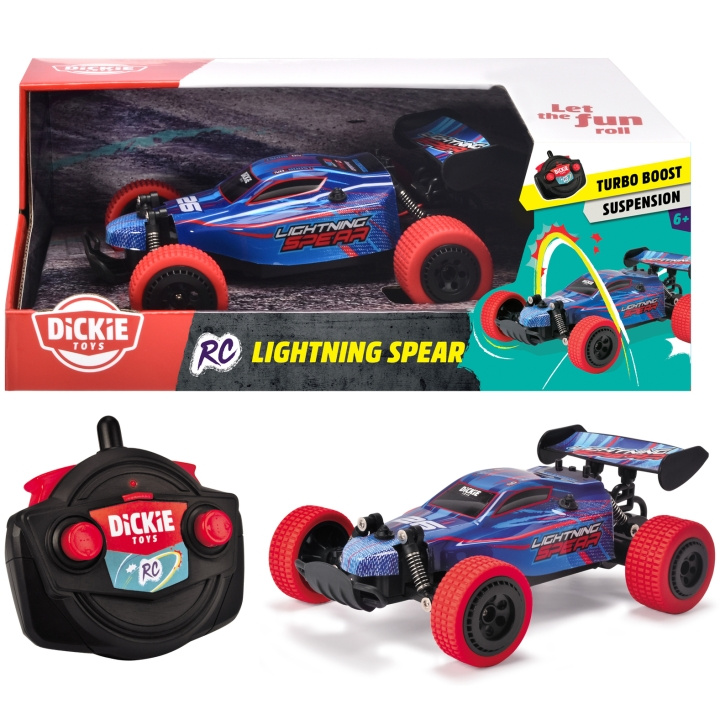 Dickie RC Lightning Spear i gruppen LEKER, BARN OG BABY / Radiostyrt / Radiostyrte biler hos TP E-commerce Nordic AB (C13058)