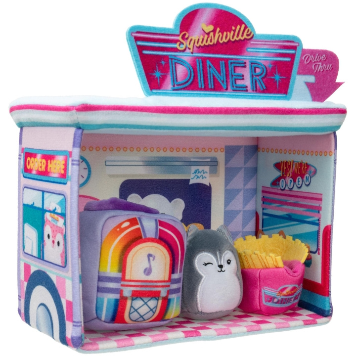 Squishmallows Squishville Play Scene - Darling Diner i gruppen LEKER, BARN OG BABY / Leker / Dukker & tilbehør hos TP E-commerce Nordic AB (C13065)