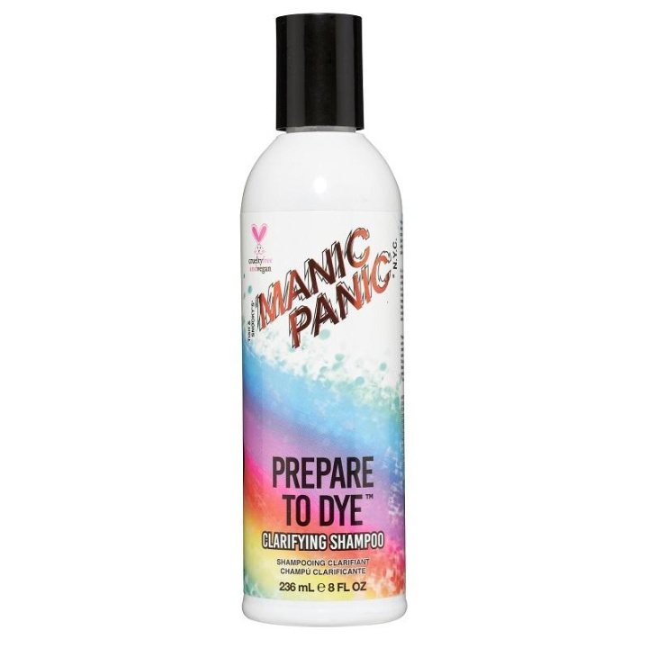 Manic Panic Prepare To Dye Pre Colour Clarifying Shampoo 236 ml i gruppen HELSE OG SKJØNNHET / Hår & styling / Hårpleie / Sjampo hos TP E-commerce Nordic AB (C13303)