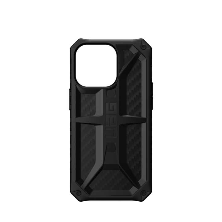 UAG iPhone 13 Pro Monarch Cover, Carbon Fiber i gruppen SMARTTELEFON & NETTBRETT / Mobilbeskyttelse / Apple / iPhone 13 Pro Max / Deksel hos TP E-commerce Nordic AB (C14450)