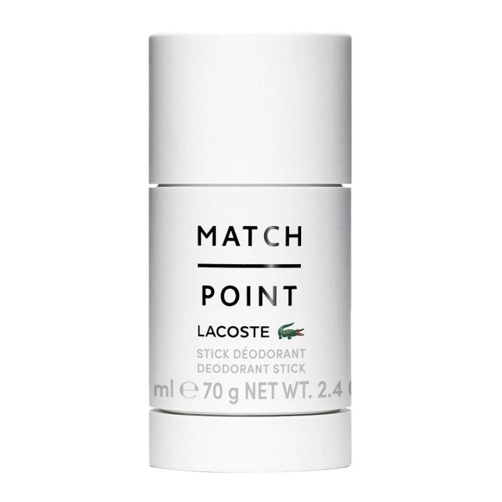 Lacoste Match Point Deodorant Stick 75ml i gruppen HELSE OG SKJØNNHET / Duft og parfyme / Deodorant / Deo for han hos TP E-commerce Nordic AB (C15448)