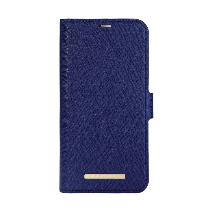 Onsala Mobiletui ECO iPhone 14 Pro Max Navy Blue i gruppen SMARTTELEFON & NETTBRETT / Mobilbeskyttelse / Apple / iPhone 14 hos TP E-commerce Nordic AB (C15673)