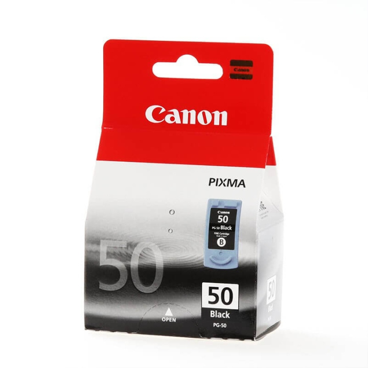 Canon Blekk 0616B001 PG-50 Svart i gruppen Datautstyr / Skrivere og tilbehør / Blekk og toner / Blekkpatroner / Canon hos TP E-commerce Nordic AB (C15964)