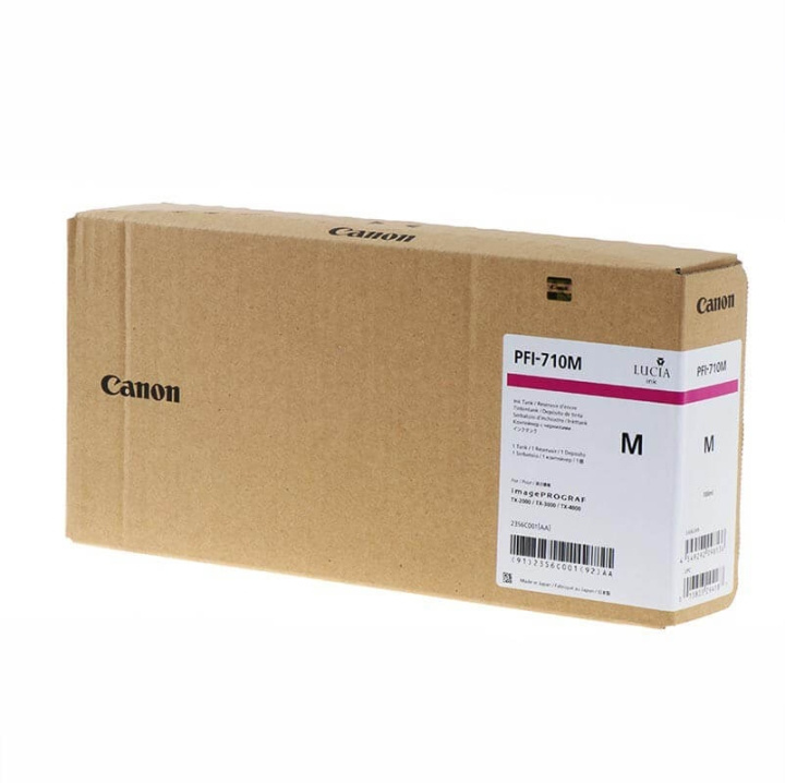 Canon Blekk 2356C001 PFI-710 Magenta i gruppen Datautstyr / Skrivere og tilbehør / Blekk og toner / Blekkpatroner / Canon hos TP E-commerce Nordic AB (C16017)