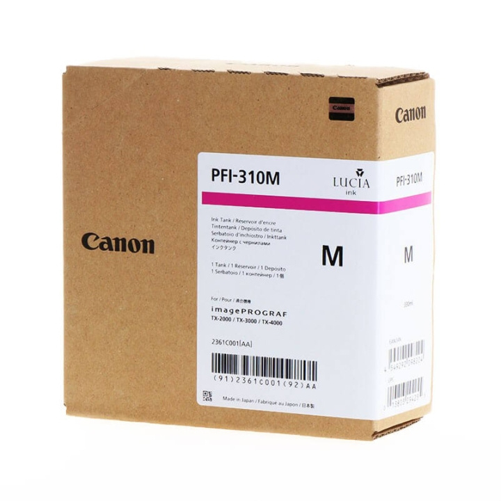 Canon Ink 2361C001 PFI-310 Magenta i gruppen Datautstyr / Skrivere og tilbehør / Blekk og toner / Blekkpatroner / Canon hos TP E-commerce Nordic AB (C16022)