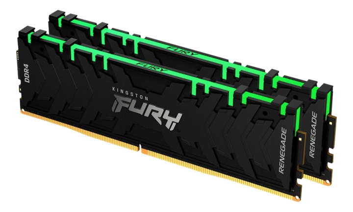 Kingston 16GB 3600MHz DDR4 CL16 DIMM (Kit of 2) FURY Renegade RGB i gruppen Datautstyr / PC-Komponenter / RAM-minner / DDR4 hos TP E-commerce Nordic AB (C16788)