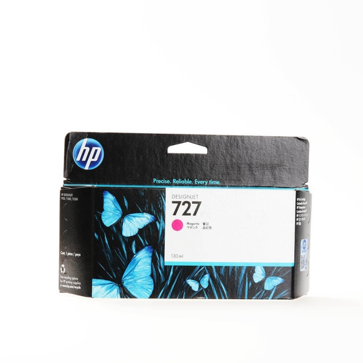 HP Blekk B3P20A 727 Magenta 130ml i gruppen Datautstyr / Skrivere og tilbehør / Blekk og toner / Blekkpatroner / HP hos TP E-commerce Nordic AB (C17367)