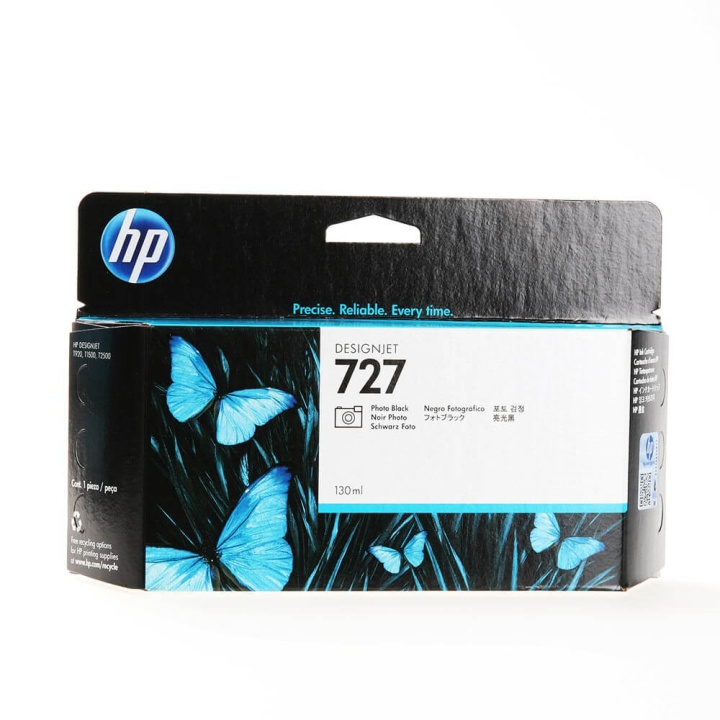 HP Blekk B3P23A 727 Fotosvart 130ml i gruppen Datautstyr / Skrivere og tilbehør / Blekk og toner / Blekkpatroner / HP hos TP E-commerce Nordic AB (C17370)