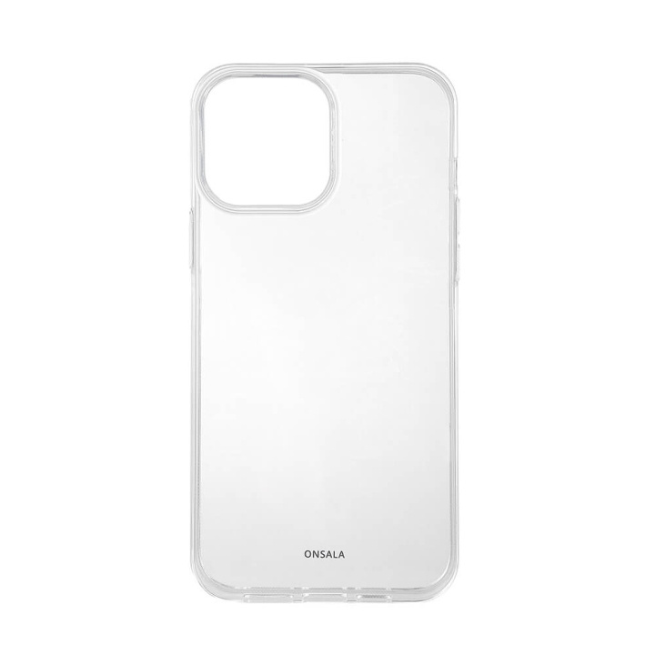 Onsala Mobildeksel Resirkulert TPU Transparent - iPhone 13 Pro Max i gruppen SMARTTELEFON & NETTBRETT / Mobilbeskyttelse / Apple / iPhone 13 Pro Max / Deksel hos TP E-commerce Nordic AB (C18570)