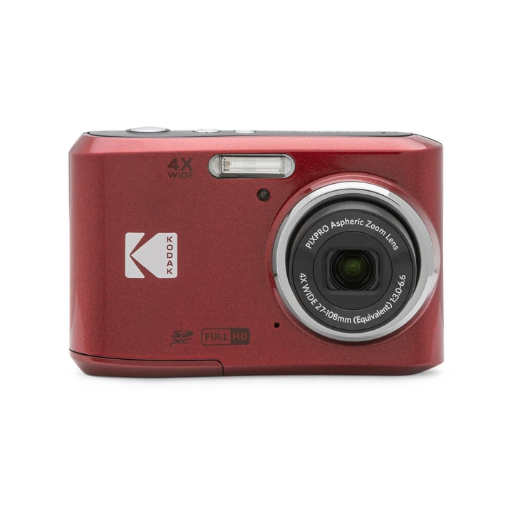 Kodak Digitalt kamera Pixpro FZ45 CMOS 4x 16MP Rød i gruppen Elektronikk / Foto og video / Kameraer hos TP E-commerce Nordic AB (C18614)