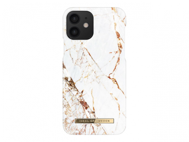 iDeal of Sweden Ideal Fashion Case Iphone 12/12 Pro Carrara Gold i gruppen SMARTTELEFON & NETTBRETT / Mobilbeskyttelse / Apple / iPhone 12 / Deksel hos TP E-commerce Nordic AB (C19105)