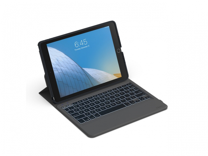 Zagg Rugged Messenger Keyboard Apple Ipad 10.2 Kb Charcoal Nordic i gruppen SMARTTELEFON & NETTBRETT / Nettbrettbeskyttelse / Apple iPad hos TP E-commerce Nordic AB (C19920)