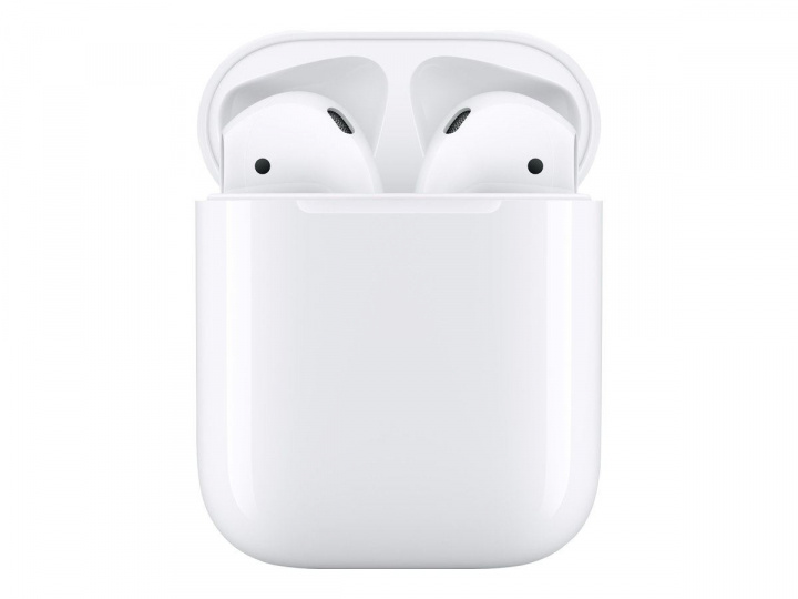 Apple AirPods (2nd generation) w/ charging case MV7N2DN/A i gruppen Elektronikk / Lyd & Bilde / Hodetelefoner & Tilbehør / Hodetelefoner hos TP E-commerce Nordic AB (C20880)