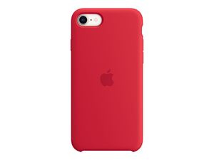 Apple iPhone SE Silicone Case - Red i gruppen SMARTTELEFON & NETTBRETT / Mobilbeskyttelse / Apple / iPhone SE (2nd gen & 3rd gen) / Deksel hos TP E-commerce Nordic AB (C21254)