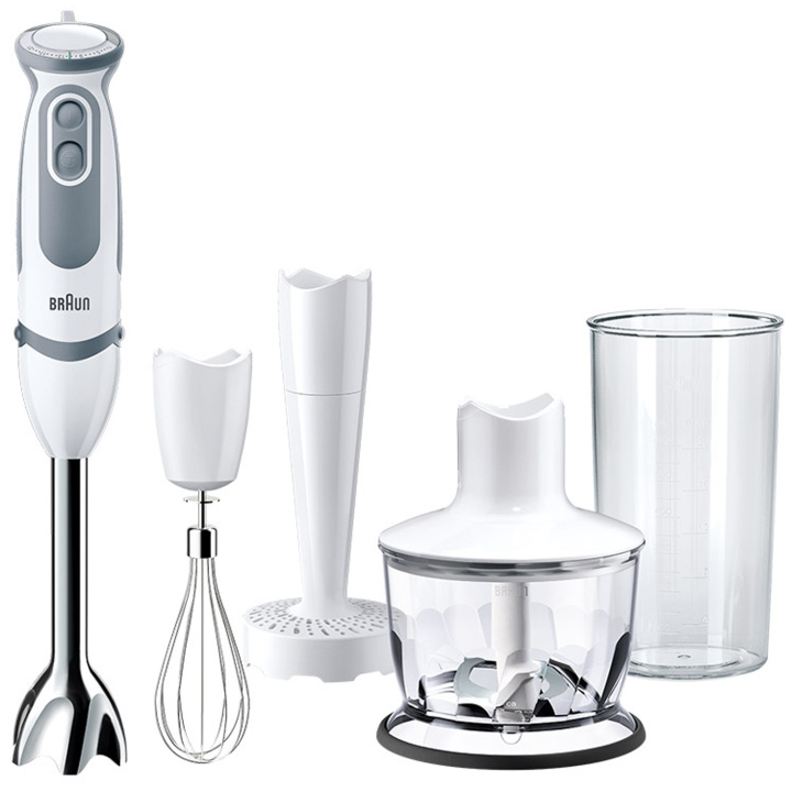 Braun Stavmixer MQ5237WH MultiQuick 5 Vario i gruppen HJEM, HUS OG HAGE / Husholdningsapparater / Matprosessorer og kjøkkenassistenter / Stavmiksere hos TP E-commerce Nordic AB (C22068)